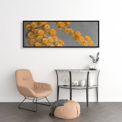 "Plante dorée" sur toile