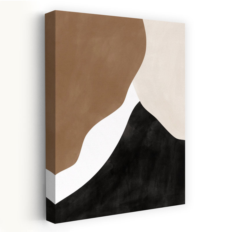 Art contemporain abstrait géométrique contemporain, H 48 po x l 32 po