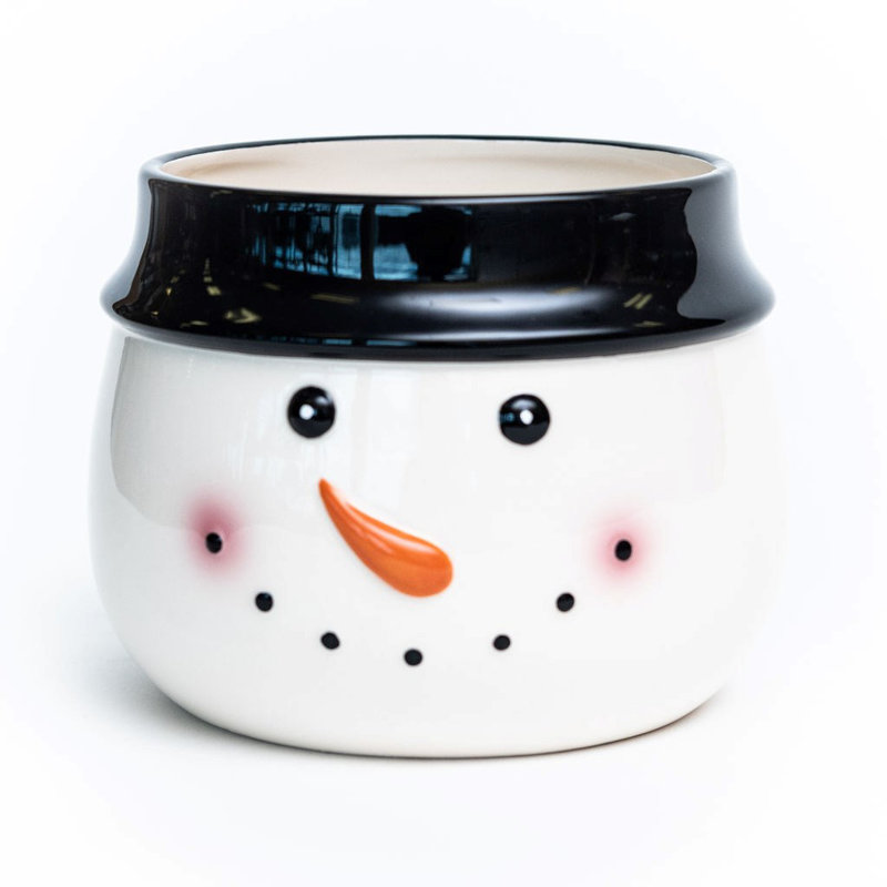 Pot de fleurs Jitu Snowman Head