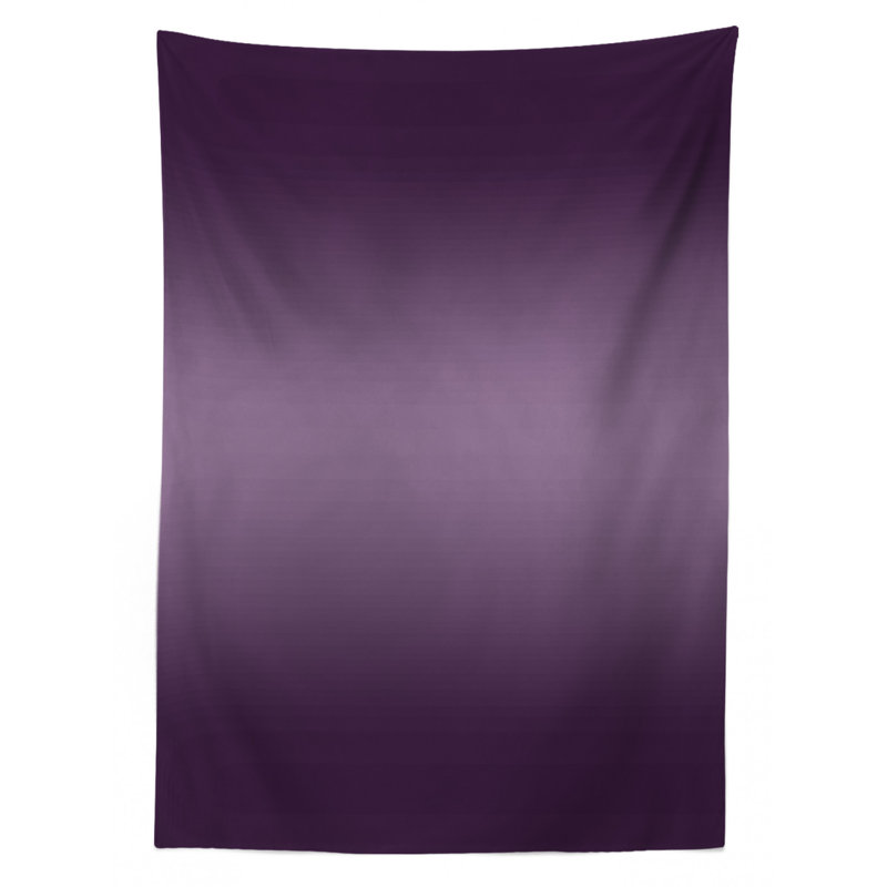 Ombre Tablecloth, 84" L x 60" W, Purple