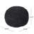 Cotton Upholstered Round Pouf Ottoman