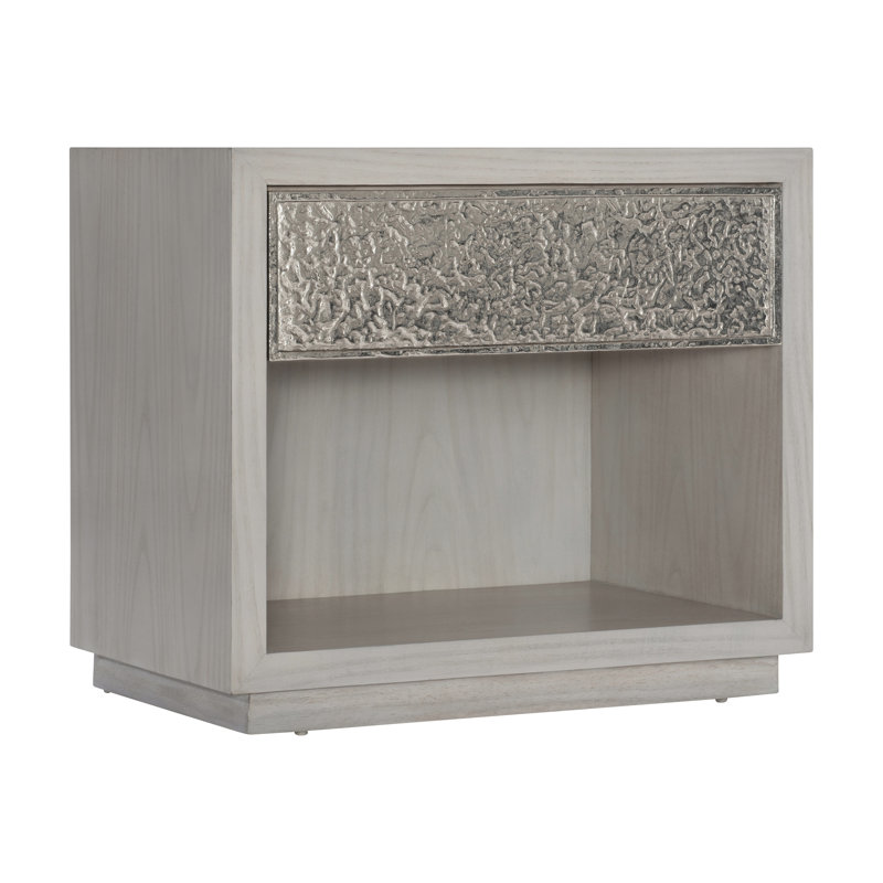 Ware 1 - Drawer Solid Wood Nightstand