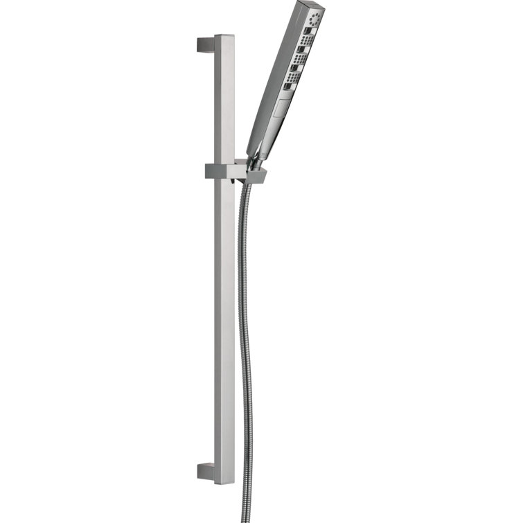 Tetra H2Okinetic Handheld Shower Head with Slide Bar, Hand Shower, Hand Held Shower with Hose