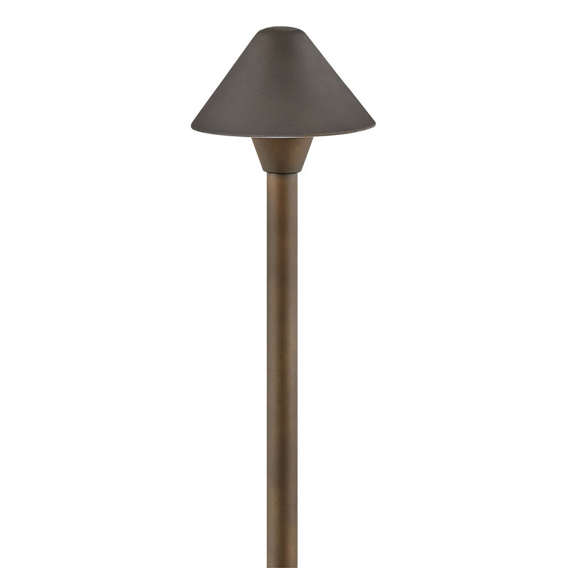 Éclairage de sentier à basse tension, Bronze huilé, H 16 po x l 8 po x P 8 po
