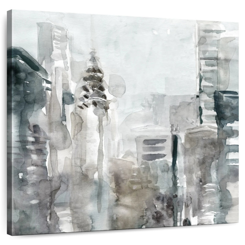 Sireci New York Streets Abstract, 20" H x 20" W