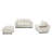 Sectional Sofa Free Combination Couch with Console and Storage Ottoman-489088893