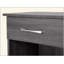Table de chevet Lindsey, gris
