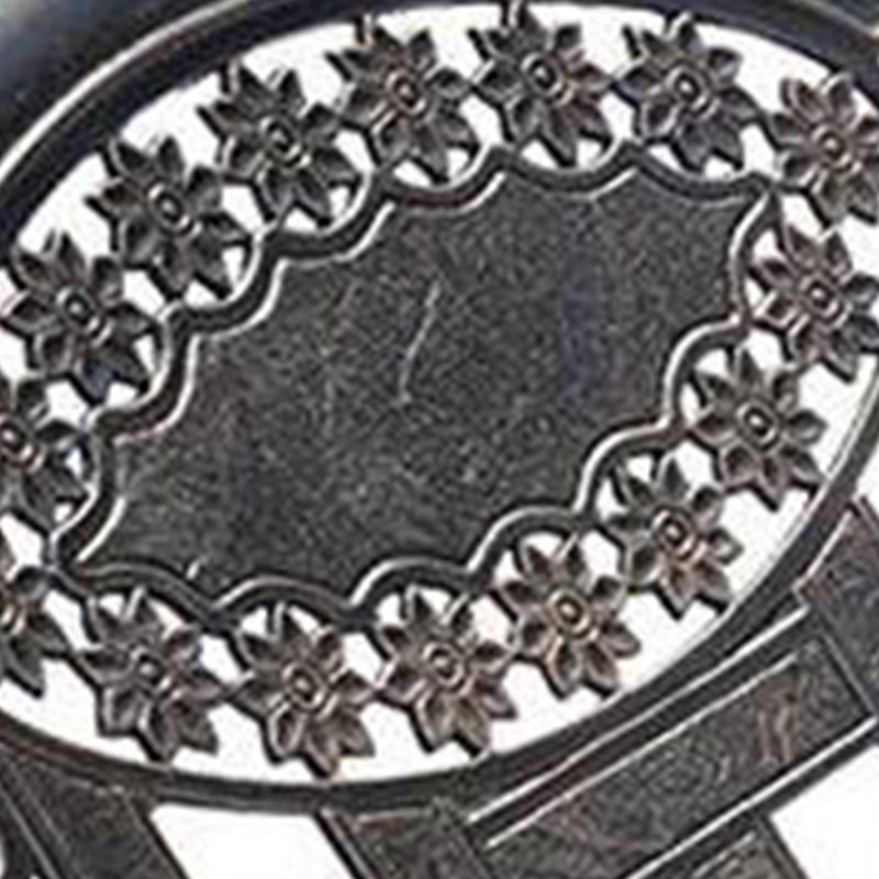Méridienne d'extérieur en fonte d'aluminium, Laiton antique