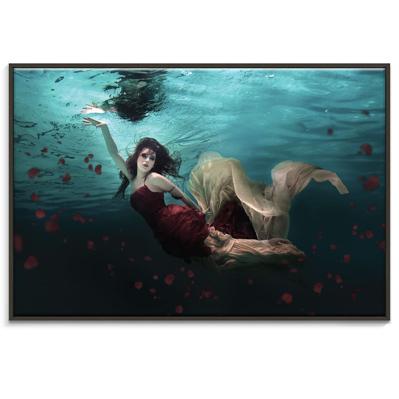Print on Canvas, Black, 51cm H x 76cm W
