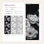 Papier peint floral foncé Moody