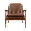 Chaise d'appoint 29,2 po Mid-Century