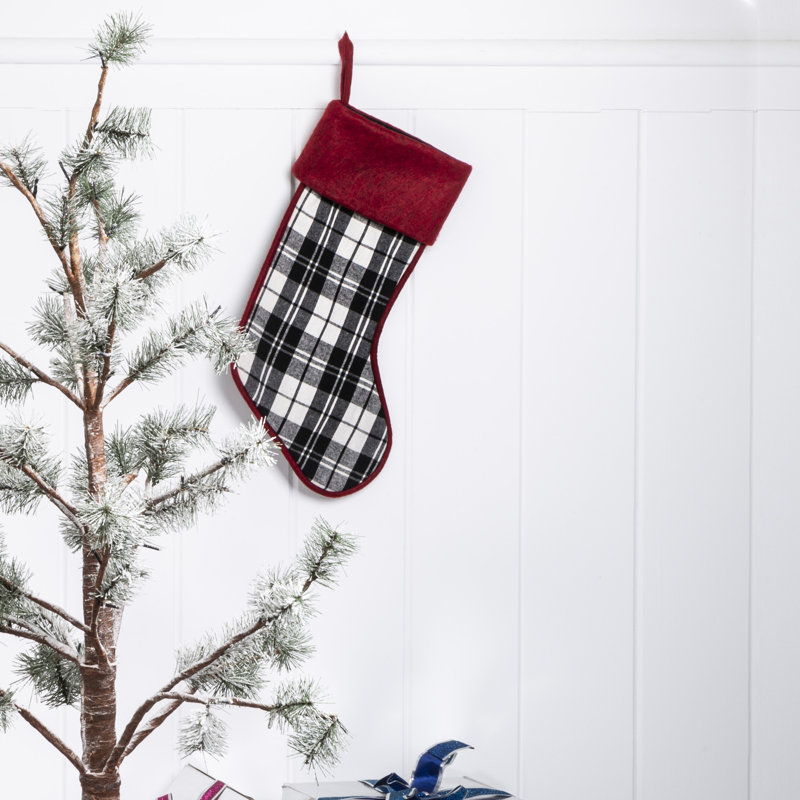 Chaussette de noël pour noël écossais