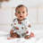 Construction Truck Red and Blue 0-6 M Baby Clothes Bodysuits - 2 Pack Set