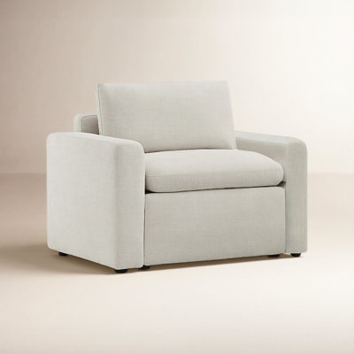 44" Linen Power Recliner