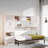 Murphy Bed With Open Shelves, Storage Drawers, Built-in Wardrobe And Table