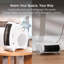 Abode 856 BTU Electric Compact Space Heater with Adjustable Thermostat