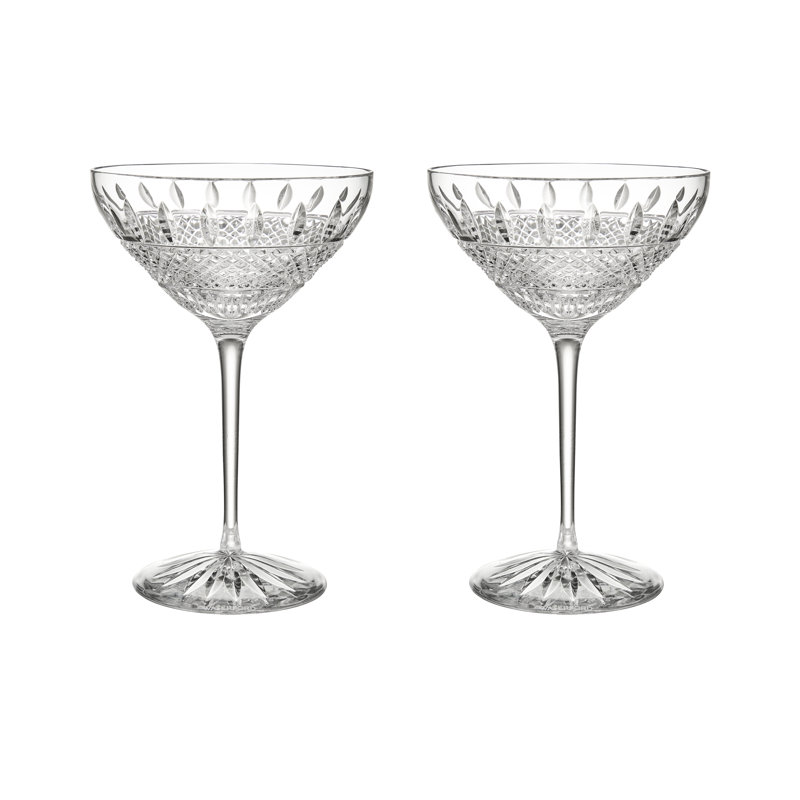 Irish Lace 11.5floz Martini, Set of 2