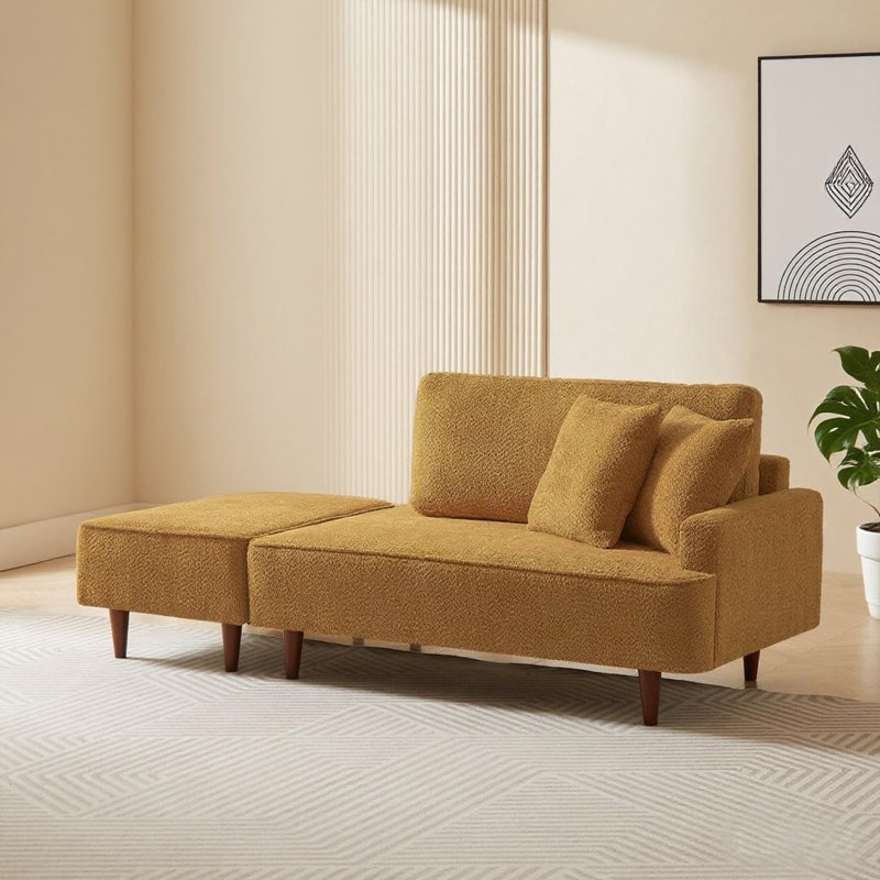Lounges Chaise+Ottman, Orange