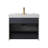 30" Wall Mounted Single Bathroom Vanity with Quartz Top-746421507