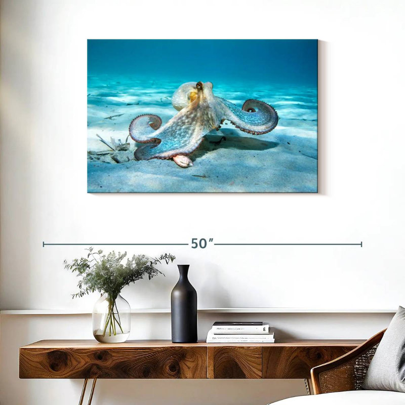 Crowle Roaming Octopus, 24" H x 36" W