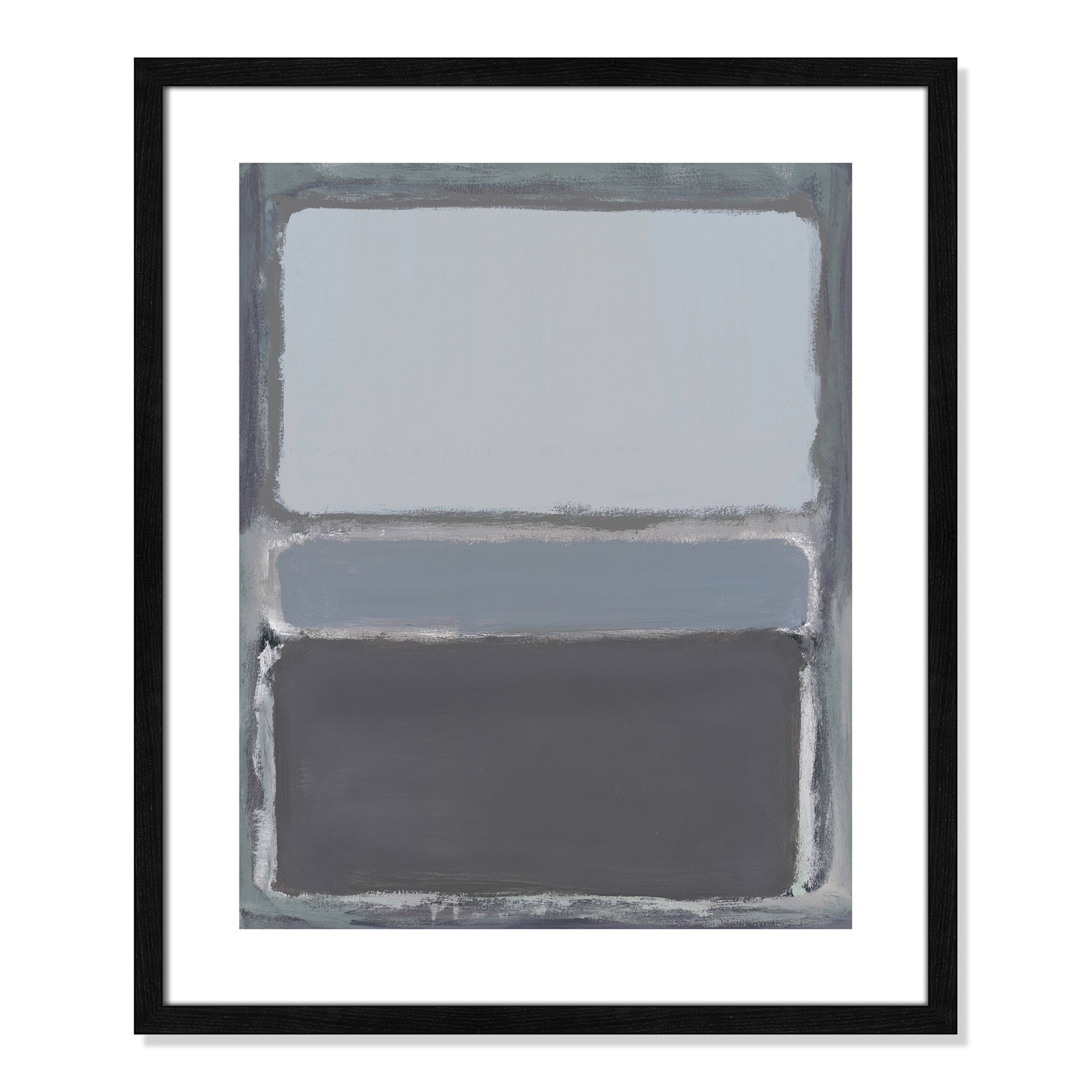 Morning Dew 2 by Filippo Ioco - Print, Black Wood Framed Paper, 25.5" H x 21.5" W x 0.75" D
