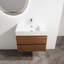 Meuble-lavabo mural avec lavabo en céramique, 2 tiroirs à fermeture en douceur-1375032425-1375032424