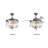 Freemansburg 910'' Ceiling Fan with Light Kit