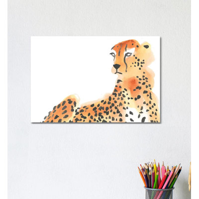 Majestic Cheetah I 1 Piece Wrapped Canvas Wall Art