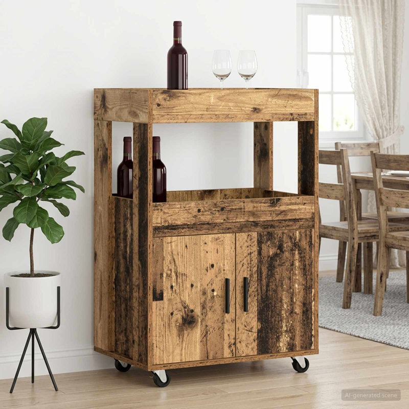 60 cm, Oak Wood