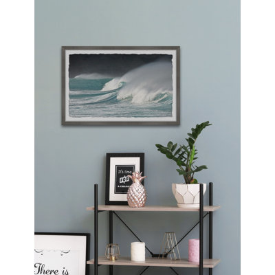«Surfer's Dream Wave», reproduction encadrée