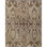 Oklahoma Hand Knotted Wool Damask Area Rug in Brown
