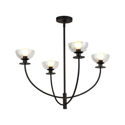 Blakehurst 4 - Light Metal Chandelier