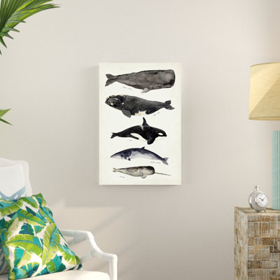 " Whale Chart I " by Victoria Barnes