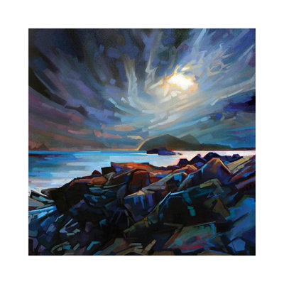 «Towards The Blaskets» par Kevin Lowery - Giclée sur toile tendue avec châssis
