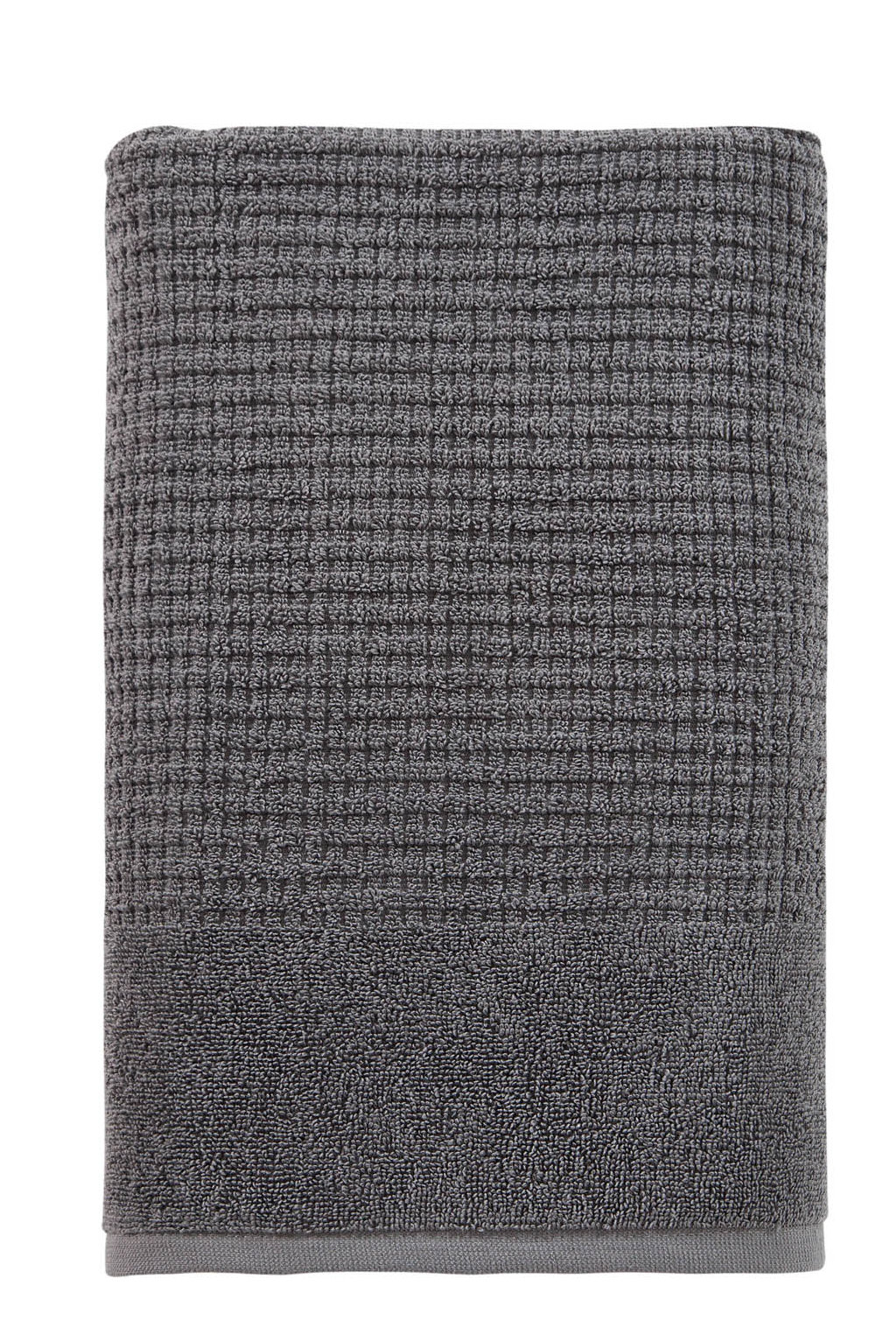 Earline Turkish Cotton Midweight Bath Towel, Gray