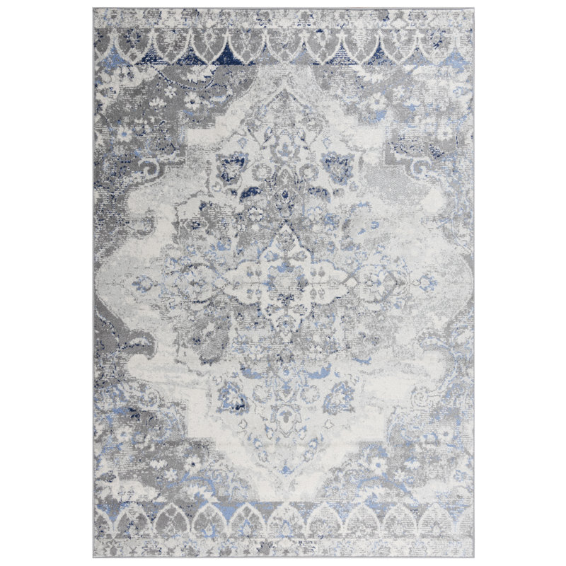 Oriental Indoor Rug, Rectangle 5'2" x 7'3"