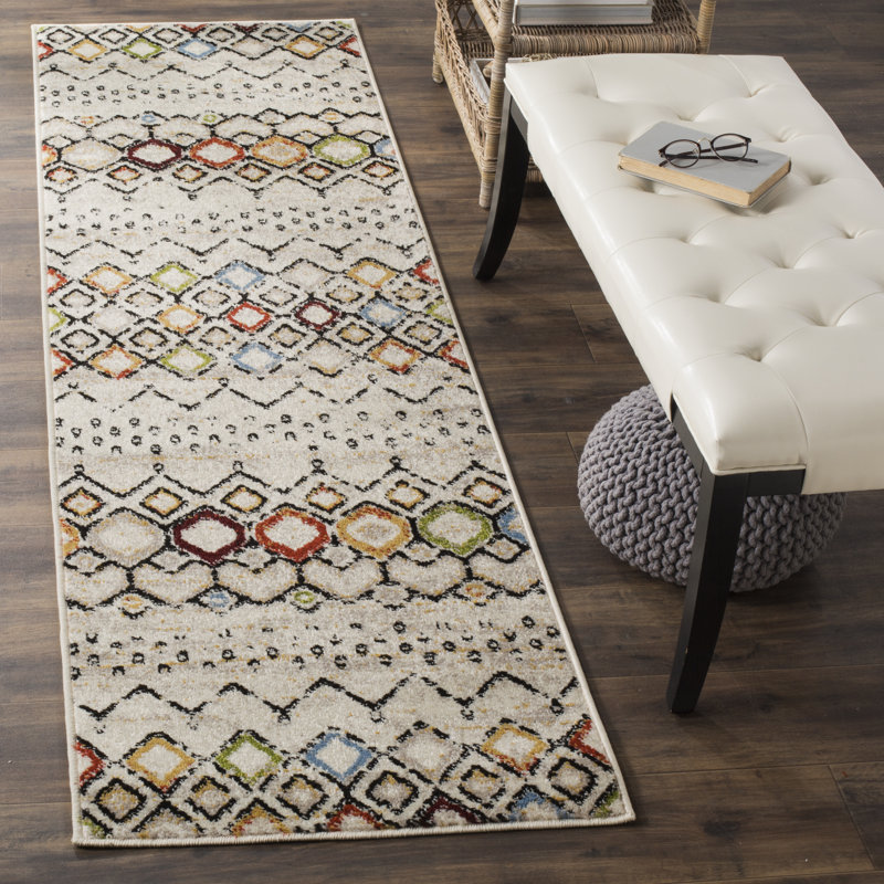 Aird Performance Southwestern Rug, Runner 2'3" x 8',   Ivory/Multi