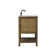 Denton 30'' Single Bathroom Vanity with Marble Top