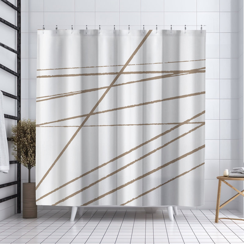 Rideau de douche Kipp, Beige