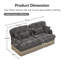 Canapé Comfy Chenille Leopard-1781908908
