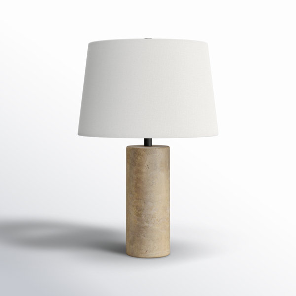 Astere Travertine Table Lamp