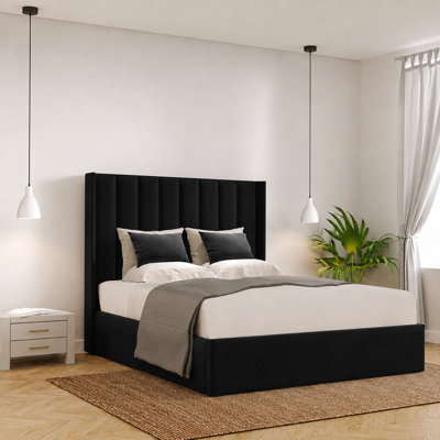 Ayrin Upholstered Ottoman Storage Bed