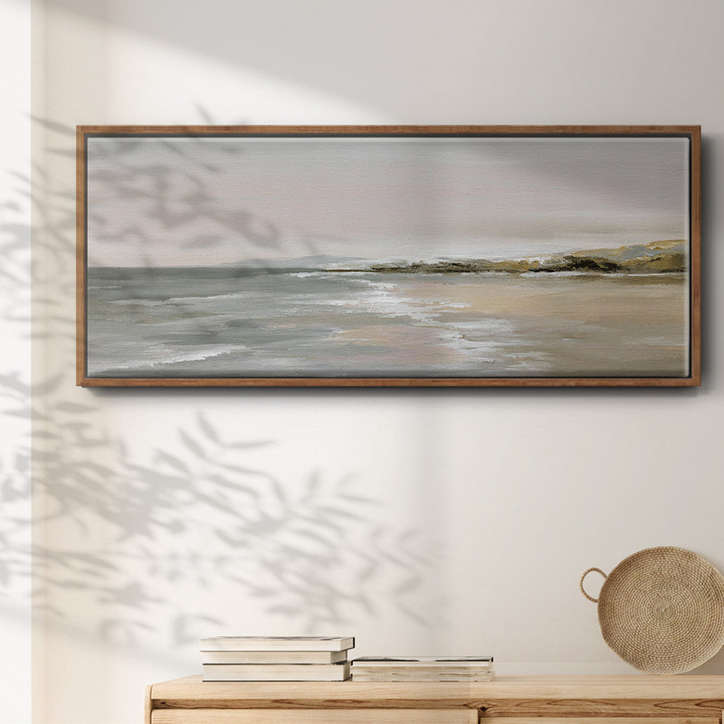 New Shore- Framed Canvas