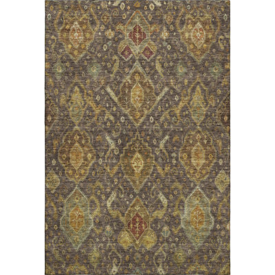 Premium Machine Washable Mayfield AMF2306 Global Rug