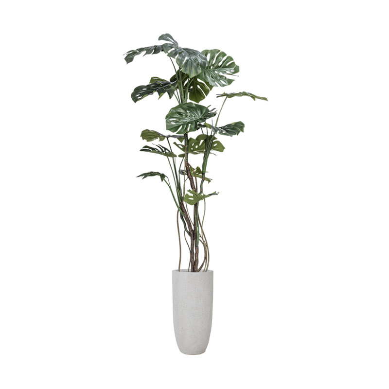 Jardinière artificielle 85,3 po Monstera
