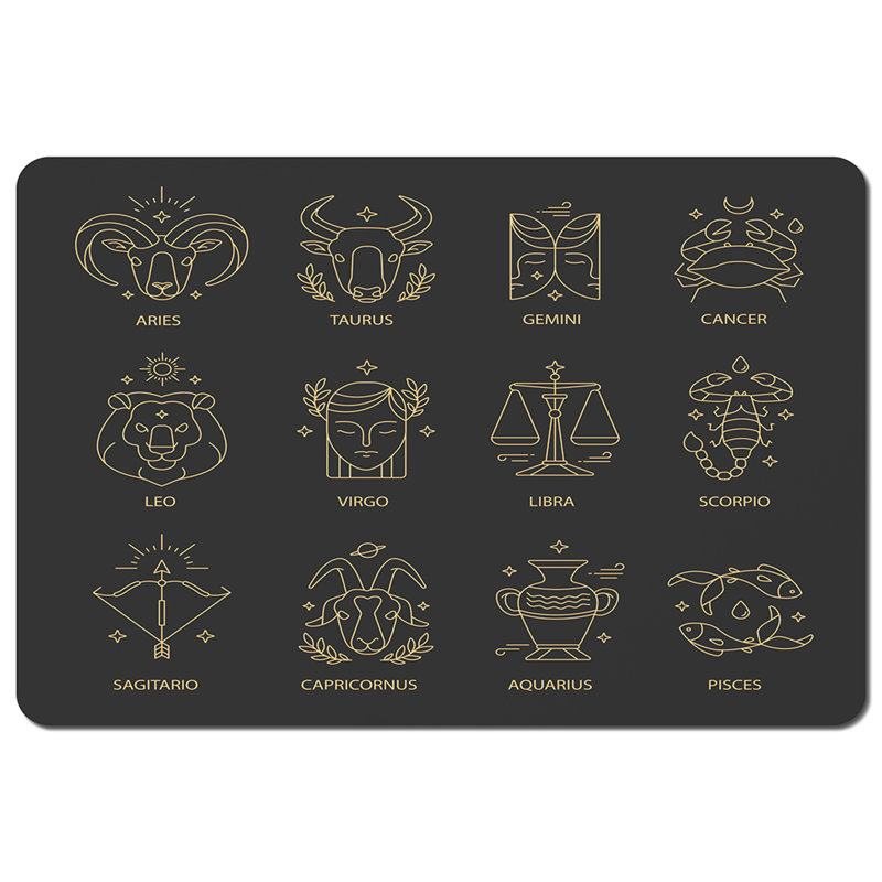 Jakel Wood/Bamboo, Polyester No Pattern Rectangle Placemat