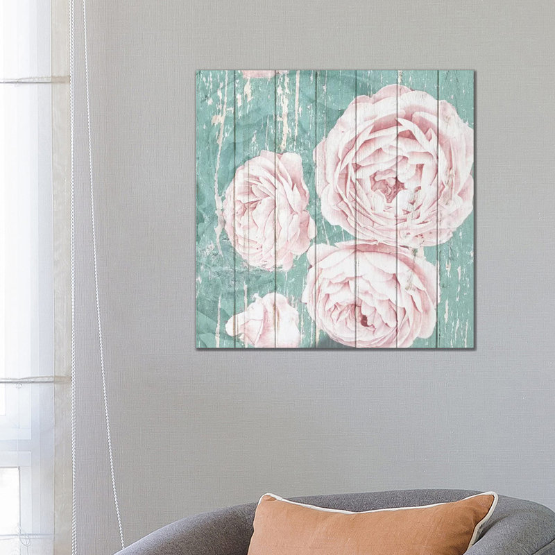 On Teal II by Kimberly Allen - Wrapped Canvas Print, 66.04 cm H x 66.04 cm W