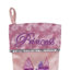 Chaussette de Noël princesse 20 po rose et mauve scintillante