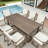 Outdoor Dining Set 5-Piece Outdoor Dining Set Patio Table And Chairs Set with Umbrella Hole-215623290