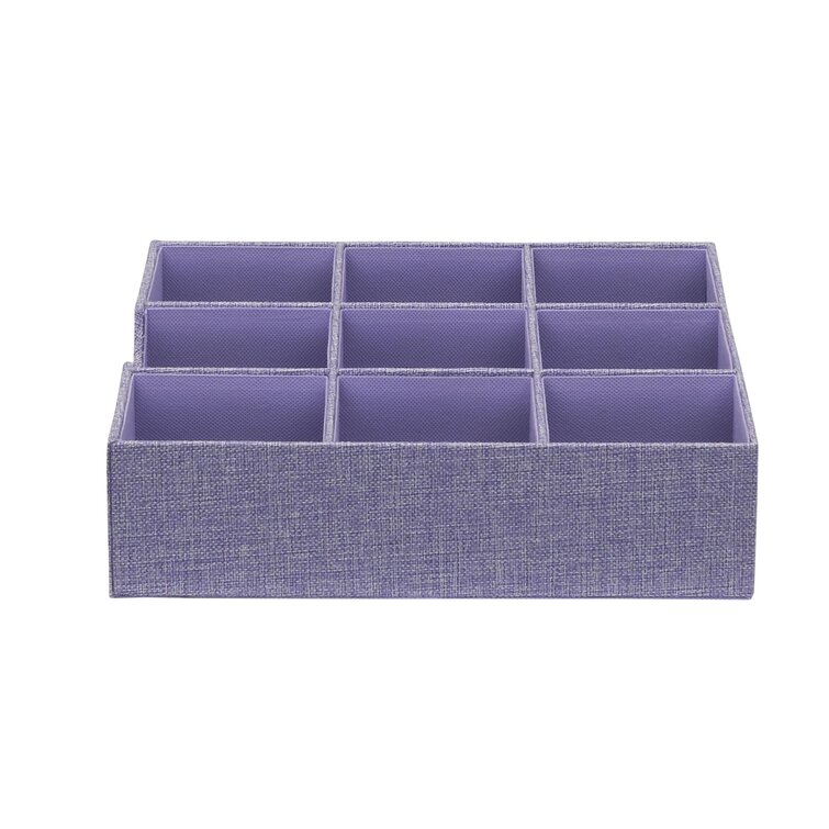 12 Wholesale London Fog 3-Drawer Purple Mini Organizer C/p 12 - at